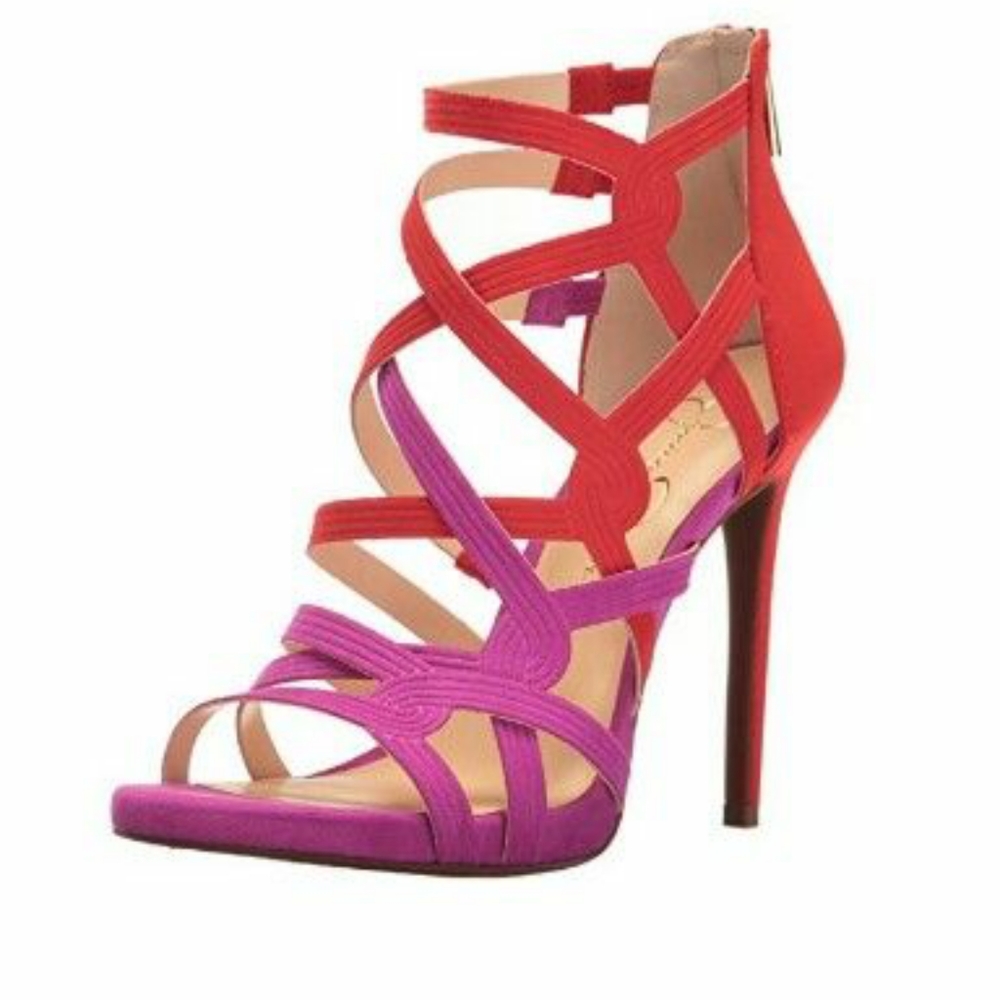 Jessica Simpson sandles high heels 👠 9.5